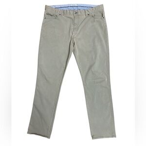 Men's Peter Millar Tan Casual Chinos